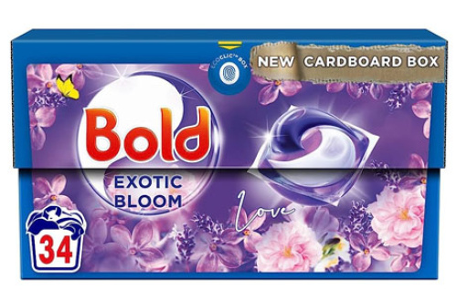 Bold All in1 Exotic Bloom Капсулы для стирки 34шт  