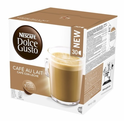 Nescafe Dolce Gusto Cafe Au Lait кофе в капсулах 30 капсул