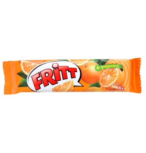 Fritt Жевательные конфеты апельсин 70 г