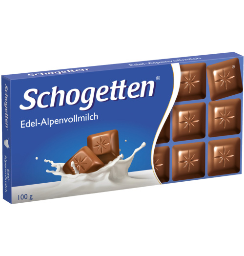 Schogetten молочный шоколад 100 г