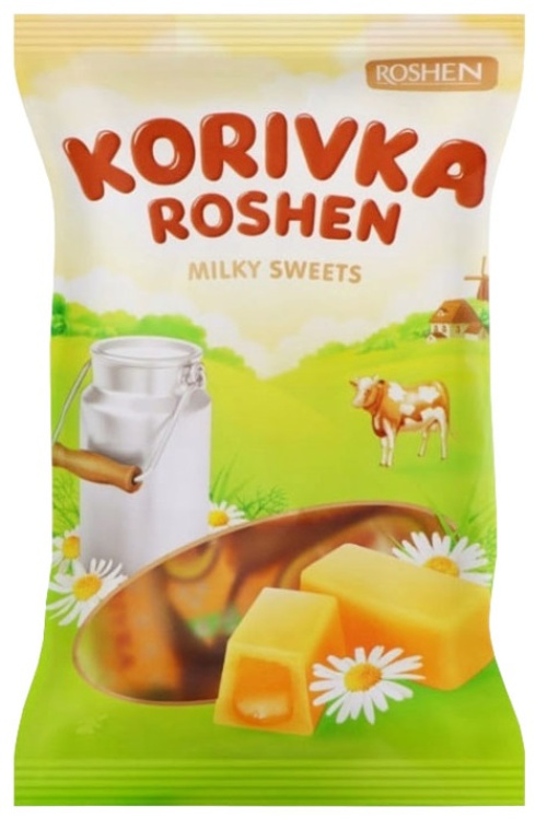 Молочные конфеты Roshen 