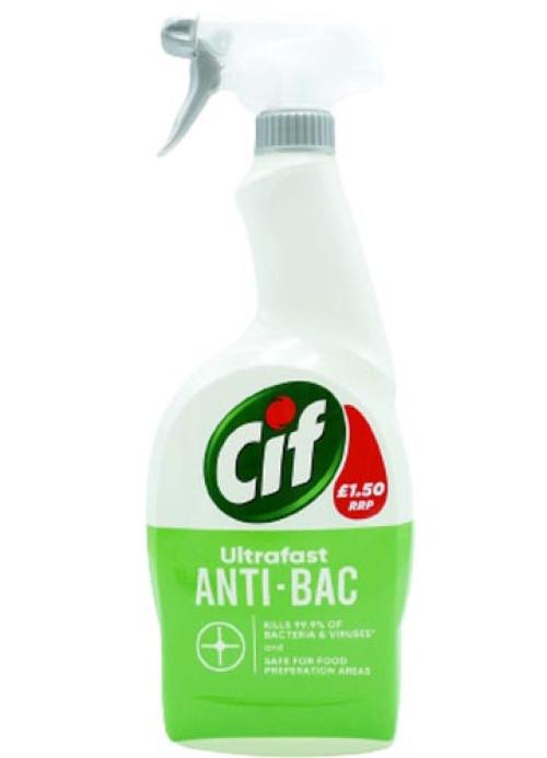 Cif Ultrafast Антибактериальный спрей 750мл 