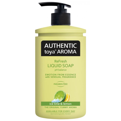 Authentic Toya® Aroma Жидкое мыло Ледяной лайм и Лимон 400 мл