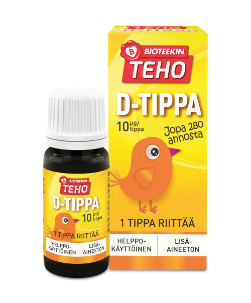 Teho D-tippa витамин D капли 8 мл