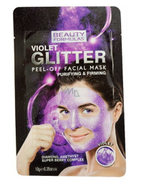 BF Violet Glitter Peel Off Mask 10G