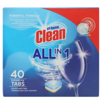 At Home Clean Dishwasher Cleaner 40Tabs
