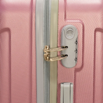 Alezar Melville Набор чемоданов Розовый (20" 24" 28")